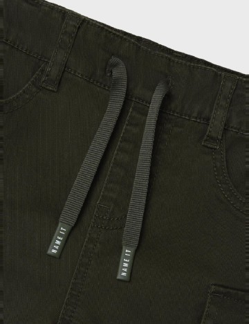 Pantaloni scurti Name It, kaki