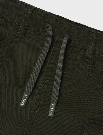 Pantaloni scurti Name It, kaki