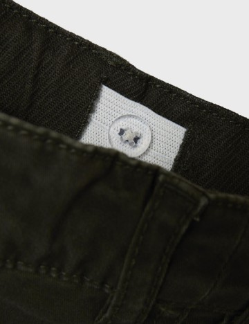 Pantaloni scurti Name It, kaki