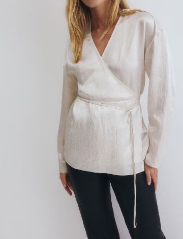 Bluza Reserved, ecru