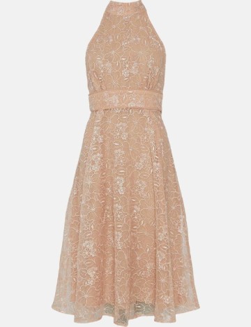 Rochie medie Coast, crem