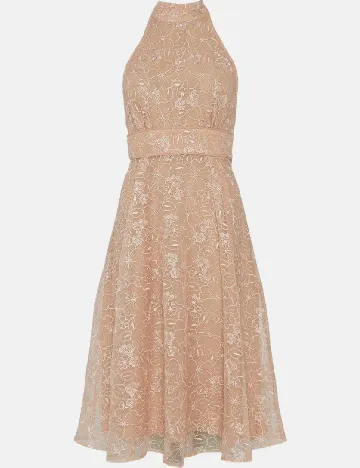Rochie medie Coast, crem