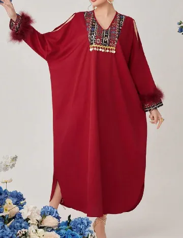 Rochie lunga SHEIN, rosu