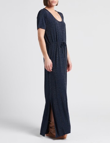 Rochie lunga Pieces, bleumarin