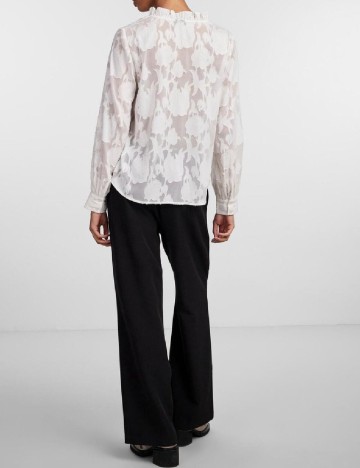 Bluza Pieces, alb