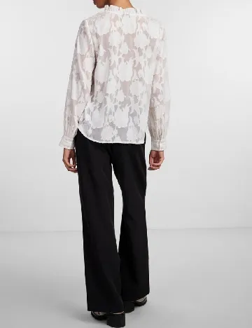 Bluza Pieces, alb
