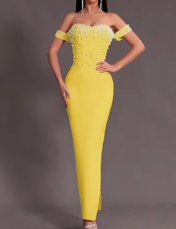 Rochie lunga SHEIN, galben
