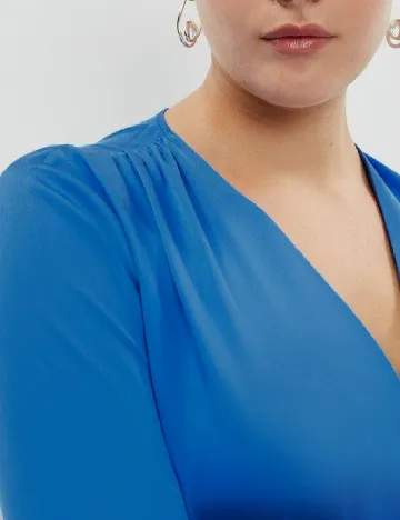 Body Coast Plus Size, albastru