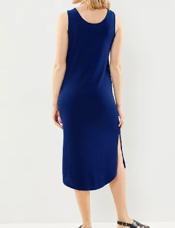 Rochie medie Pieces, albastru