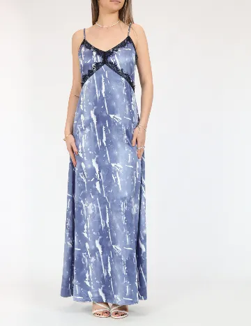 Rochie lunga Vero Moda, albastru