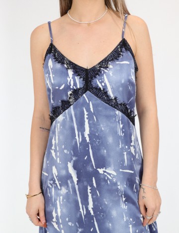 Rochie lunga Vero Moda, albastru