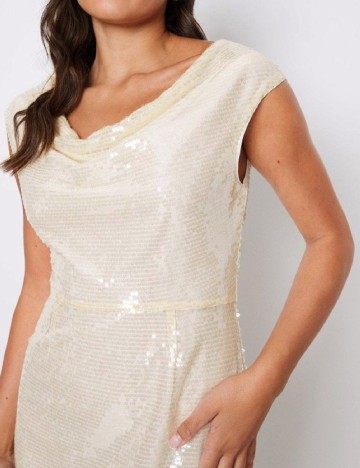 Rochie medie Coast, galben
