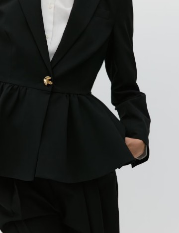 Sacou Reserved, negru