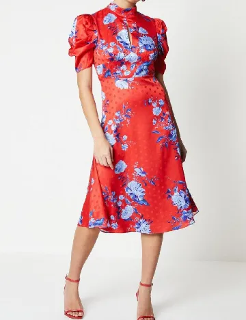 Rochie medie Coast, rosu