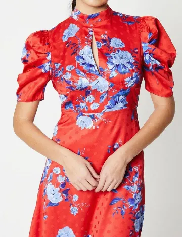 Rochie medie Coast, rosu