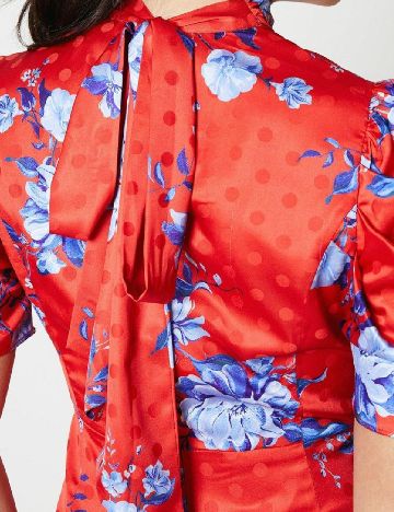Rochie medie Coast, rosu