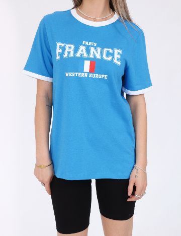 Tricou Only, albastru
