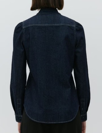 Camasa Reserved, bleumarin
