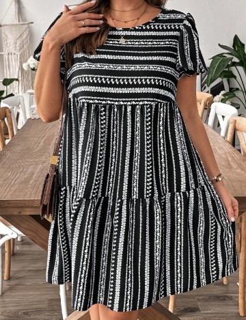 Rochie scurta SHEIN CURVE, negru