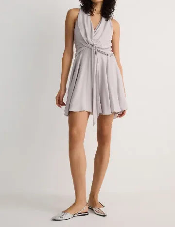 Rochie scurta Reserved, gri