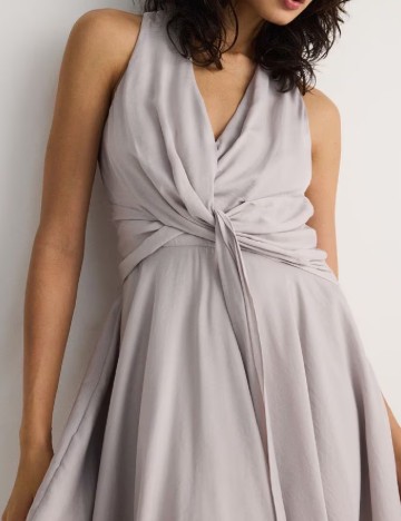 Rochie scurta Reserved, gri