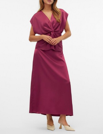 Fusta Vero Moda, magenta