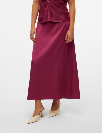 Fusta Vero Moda, magenta