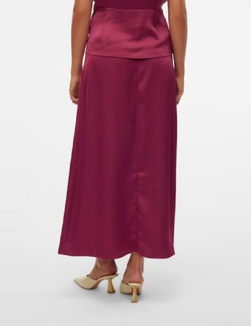 Fusta Vero Moda, magenta