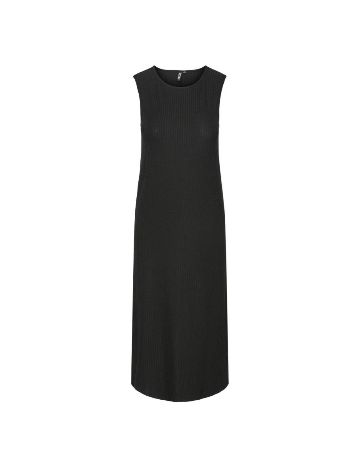 Rochie medie Pieces, negru