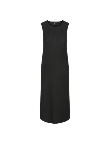 Rochie medie Pieces, negru