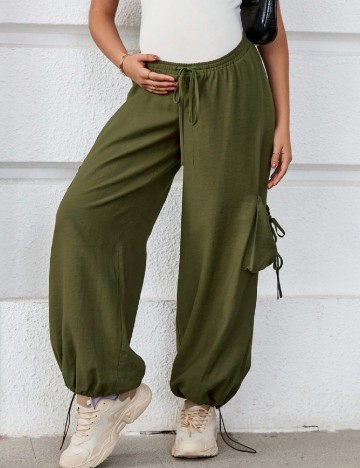 Pantaloni SHEIN Maternity, kaki
