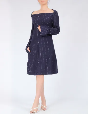 Rochie scurta Vero Moda, bleumarin