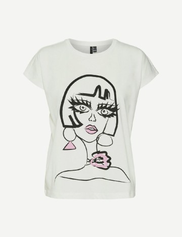 Tricou Vero Moda, alb