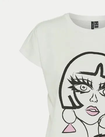 Tricou Vero Moda, alb