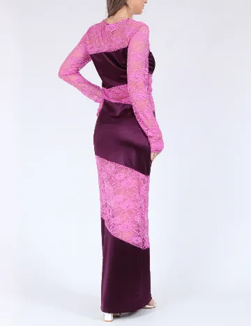 Rochie lunga Something New, roz