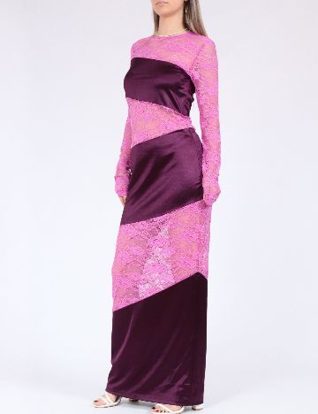 Rochie lunga Something New, roz