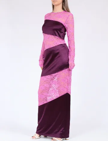 Rochie lunga Something New, roz