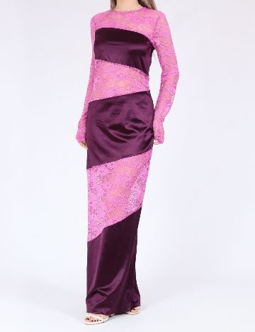 Rochie lunga Something New, roz