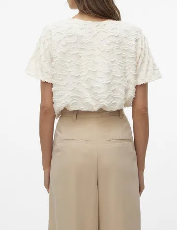 Bluza Vero Moda, ecru