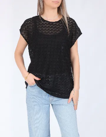 Bluza Vero Moda, negru Negru