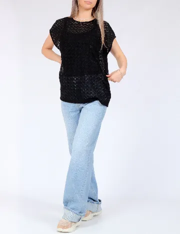Bluza Vero Moda, negru Negru