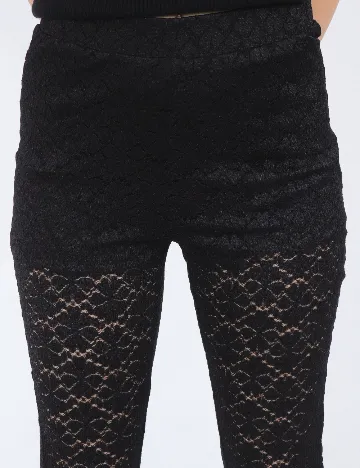 Pantaloni Something New, negru