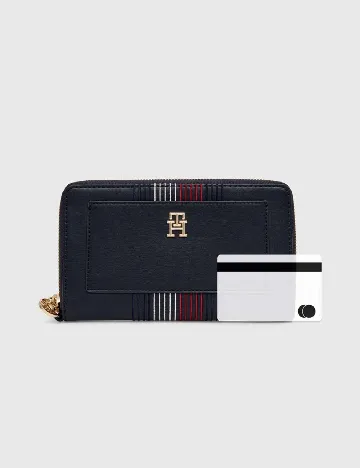 Portofel Tommy Hilfiger, bleumarin inchis