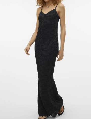 Rochie lunga Vero Moda, negru