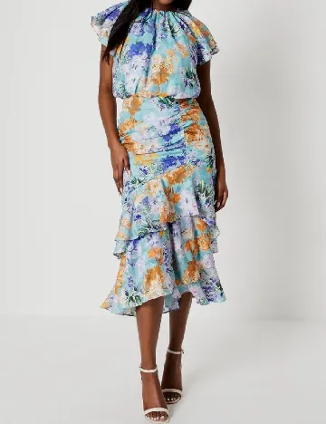 Rochie medie Coast, floral print