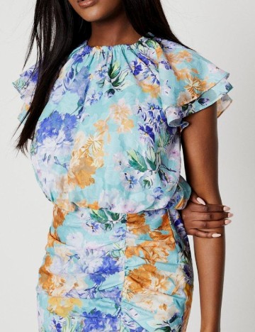 Rochie medie Coast, floral print