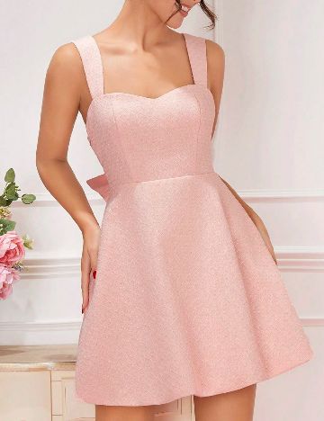 Rochie scurta SHEIN, roz