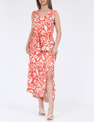 Rochie lunga Vero Moda, portocaliu