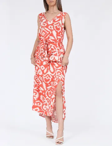 Rochie lunga Vero Moda, portocaliu Portocaliu