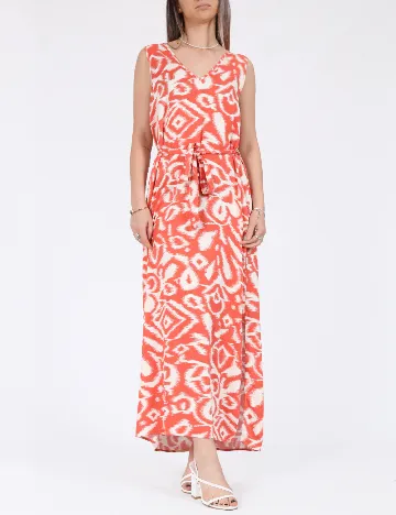 Rochie lunga Vero Moda, portocaliu Portocaliu